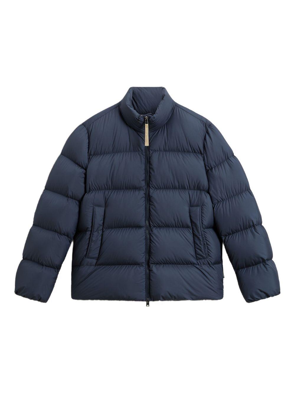 Giacca trapuntata blu 