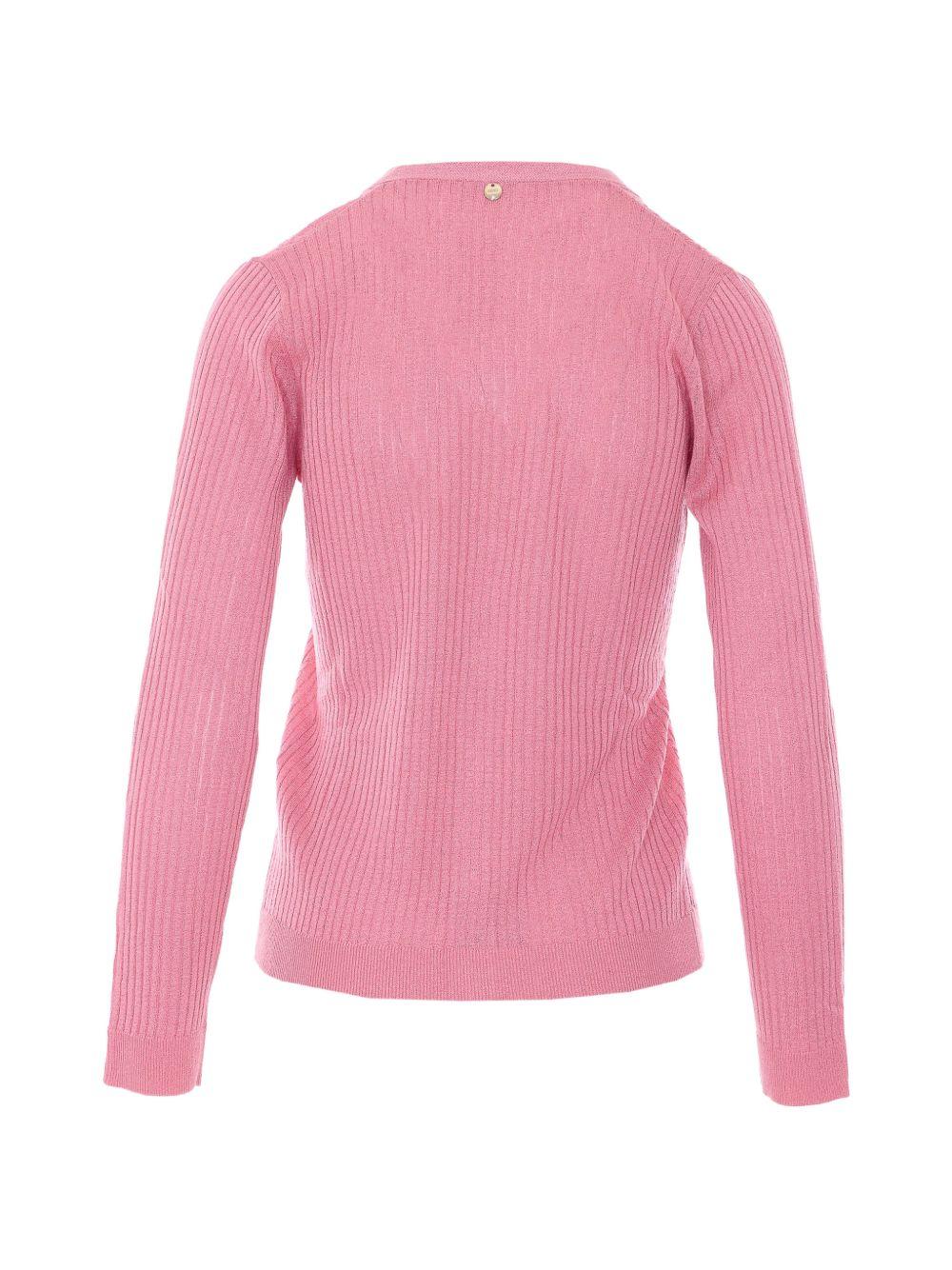 Cardigan con scollo a V 