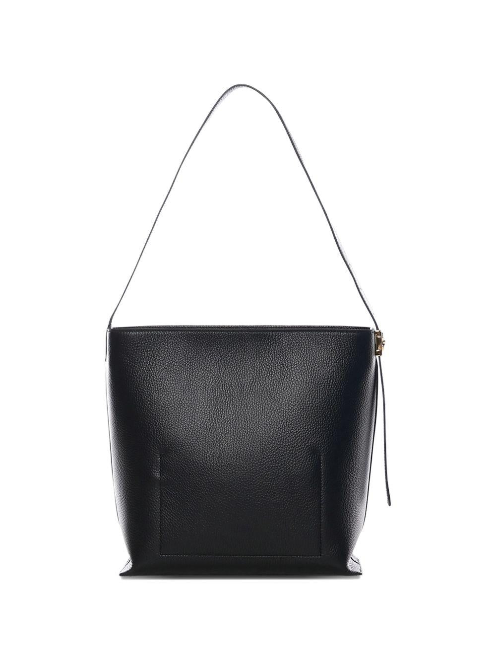Borsa a spalla con logo 