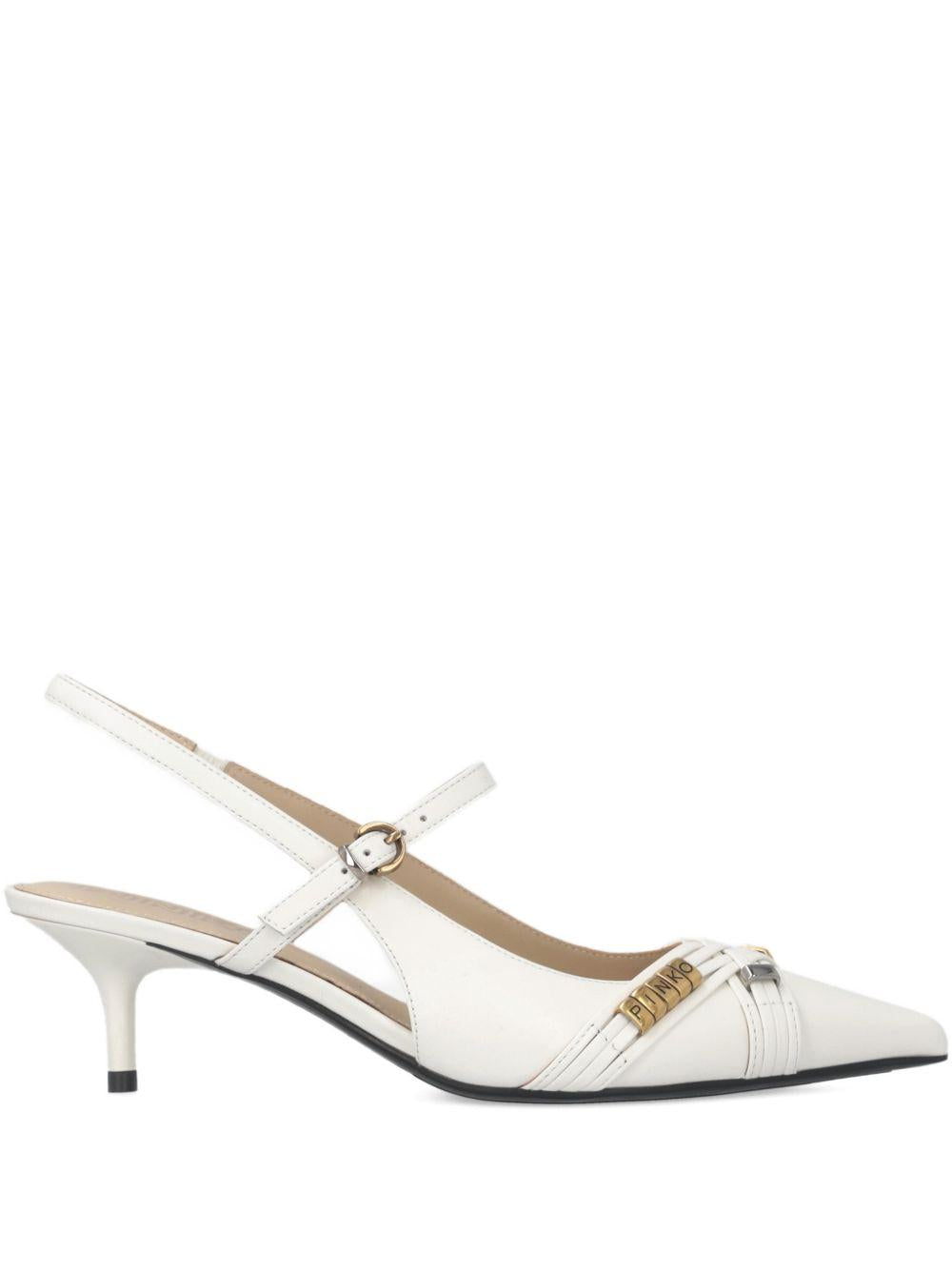 Pumps con cinturino posteriore 