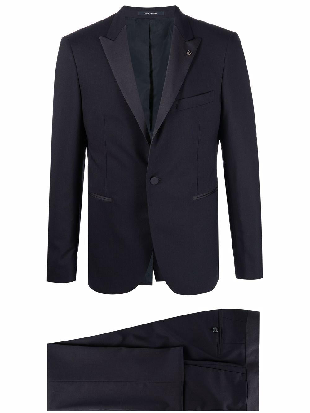 Smoking Blu Revers Satinato 