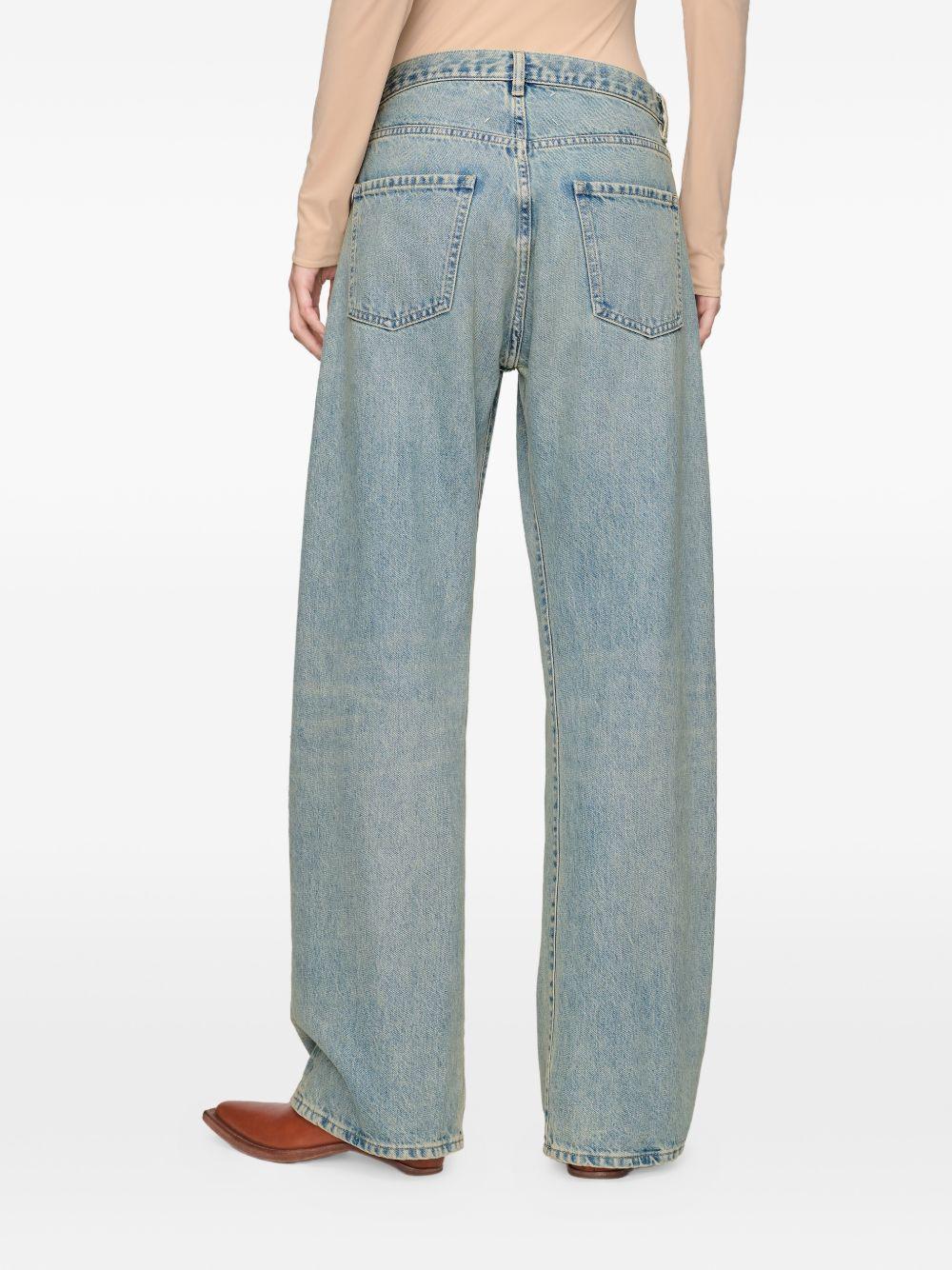 Jeans a gamba ampia 