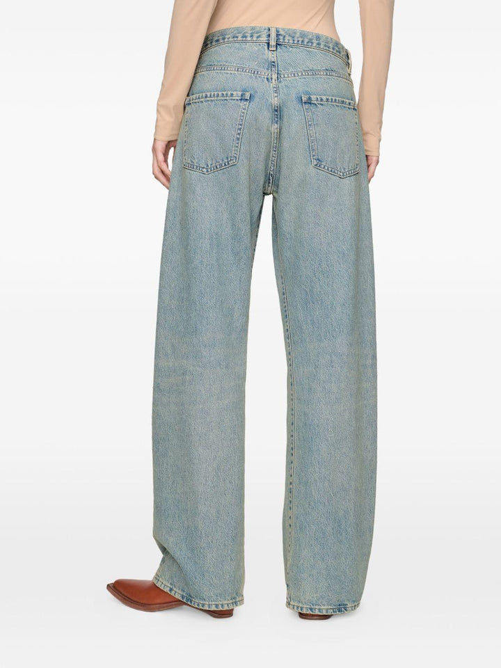 Jeans a gamba ampia 