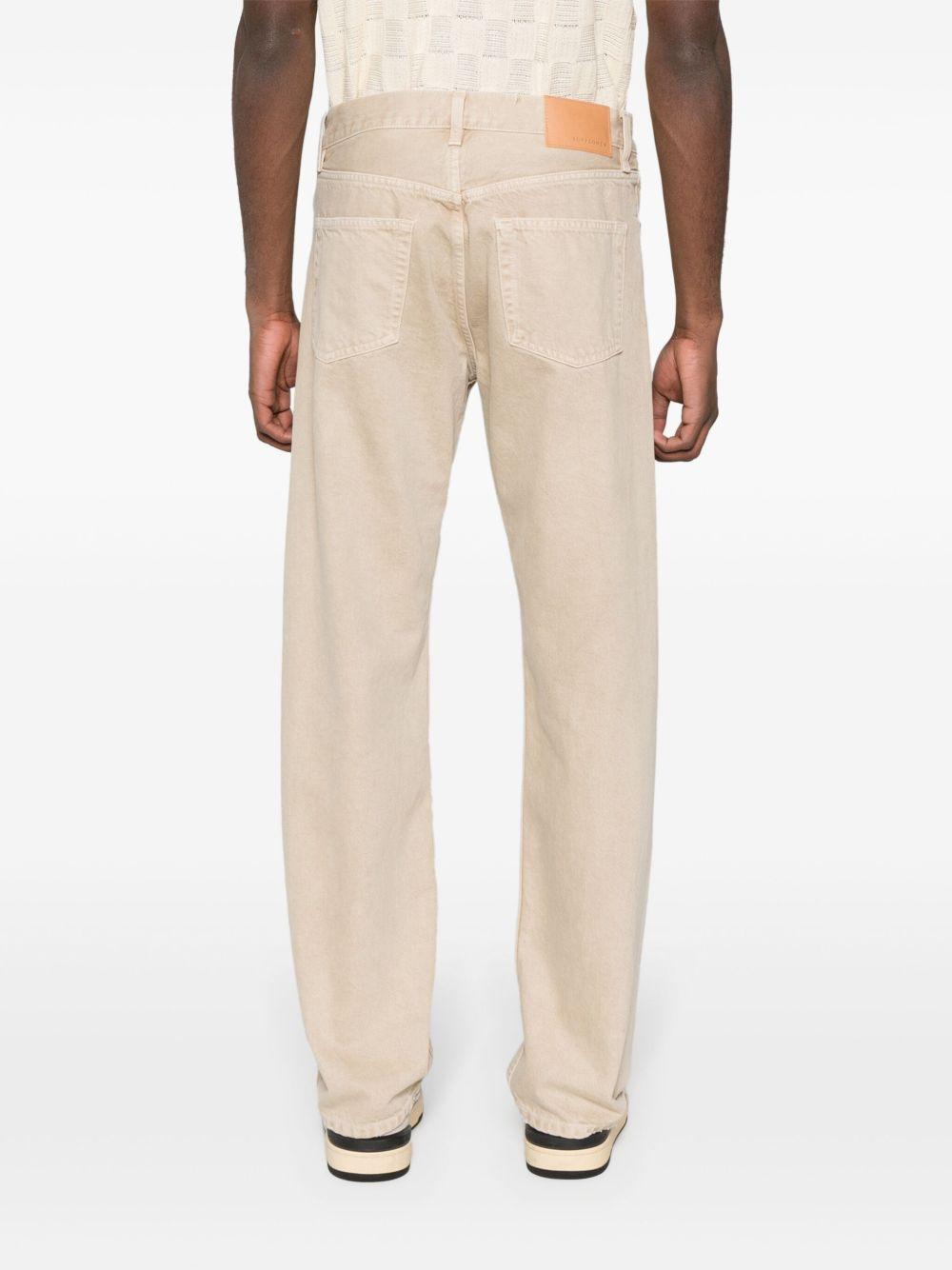Jeans dritti vintage sand 