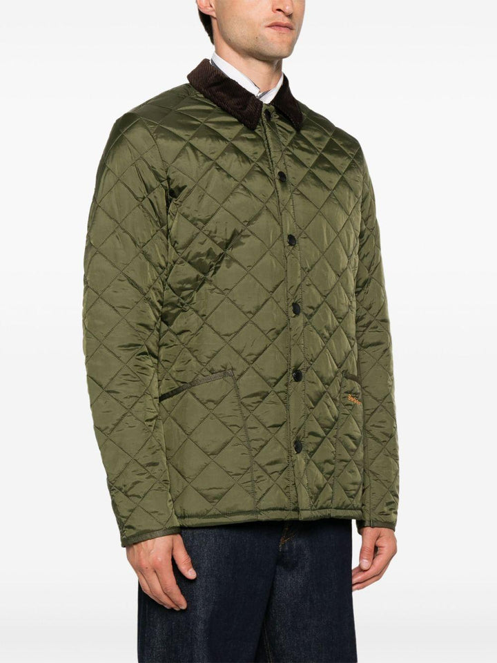 Giacca trapuntata verde Heritage Liddesdale 