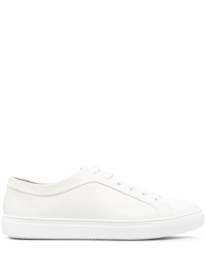 sneaker in pelle bianca 