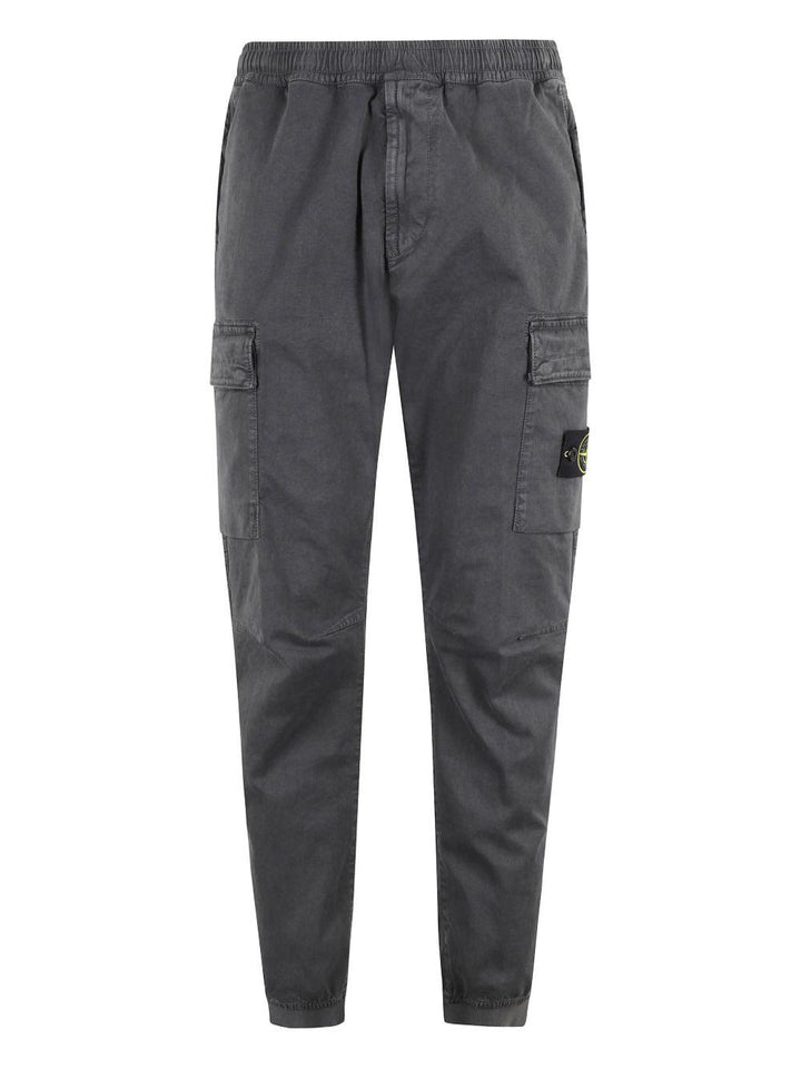 Cargo grigi con tasche 
