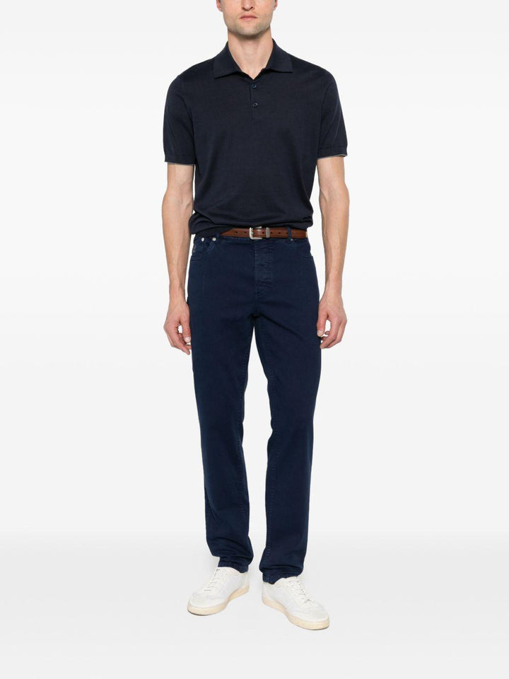 Polo blu 