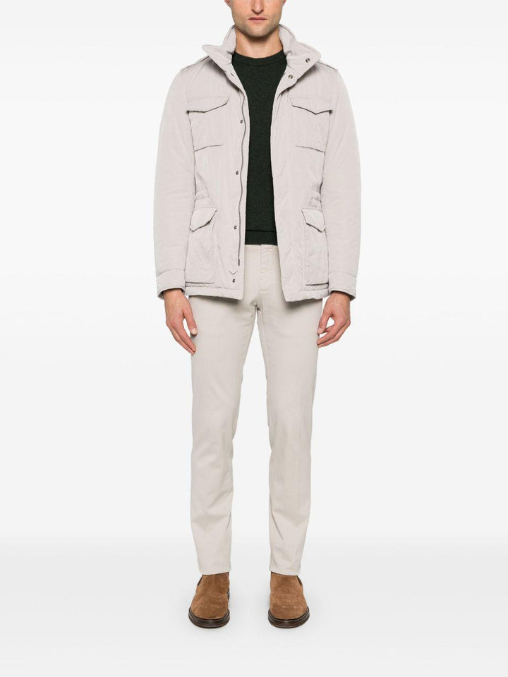 Maglione girocollo grigio scuro