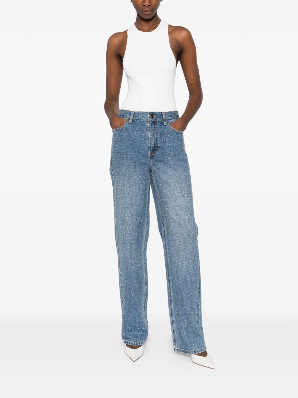 Jeans con dettaglio cuciture 