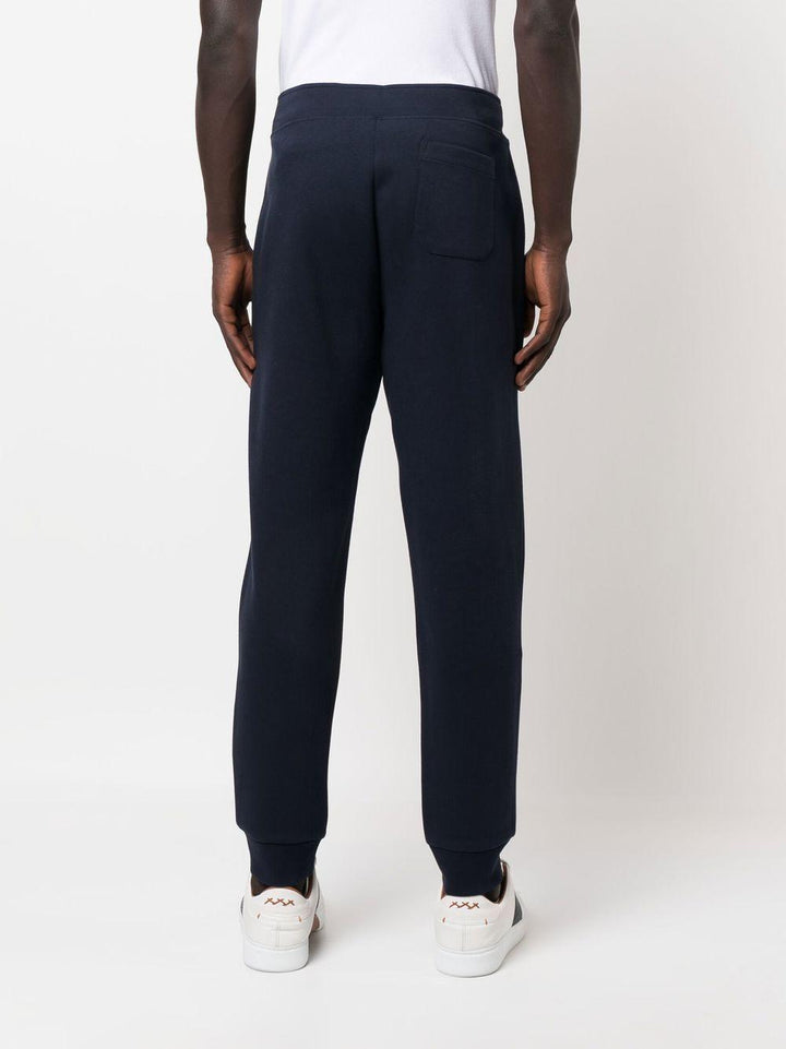 Pantaloni sportivi blu navy con ricamo Big Pony 
