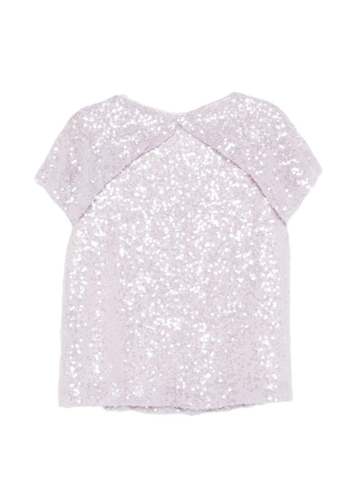 Camicia Pertritone con paillettes 
