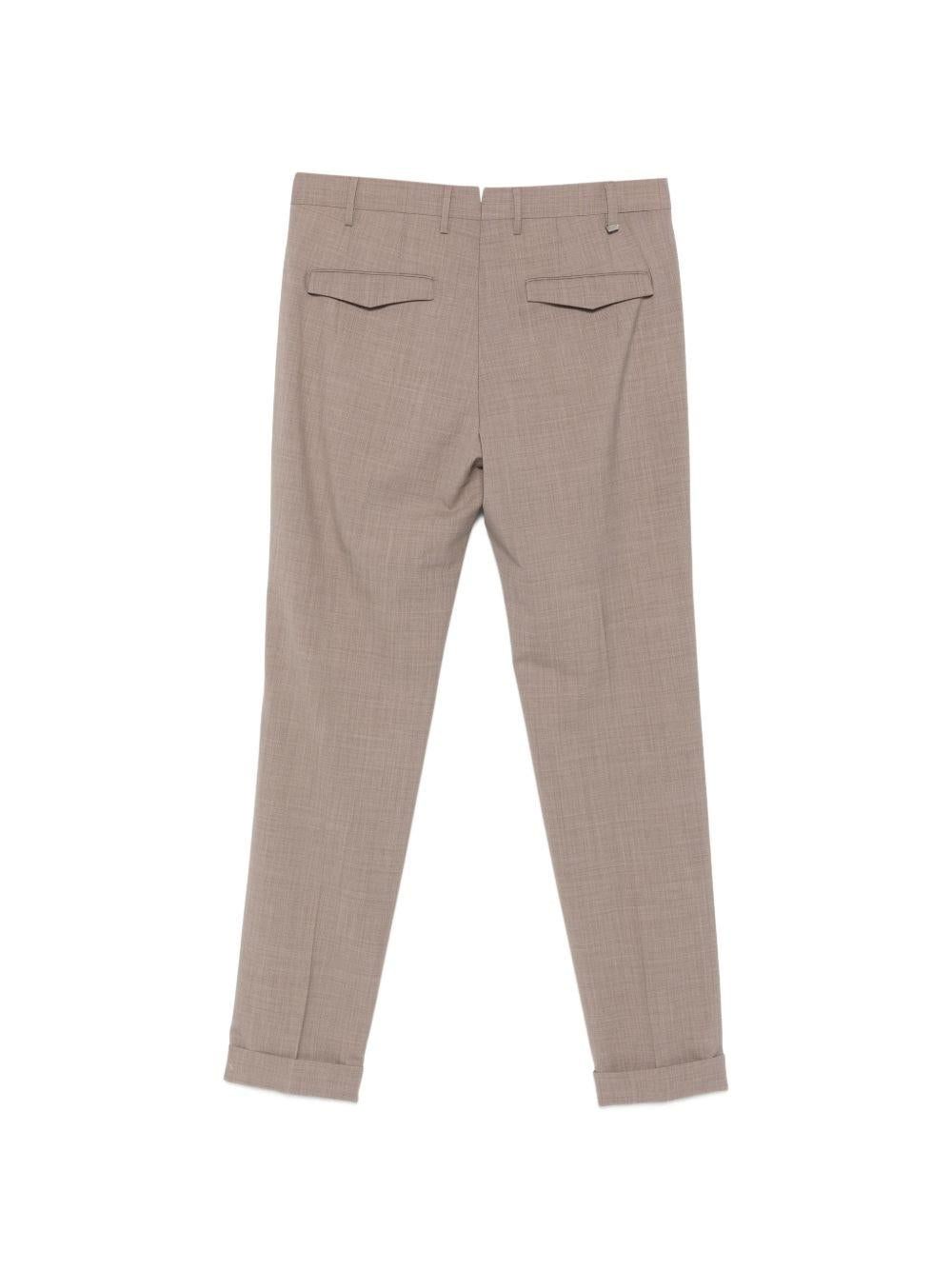 Pantaloni corda plissé 