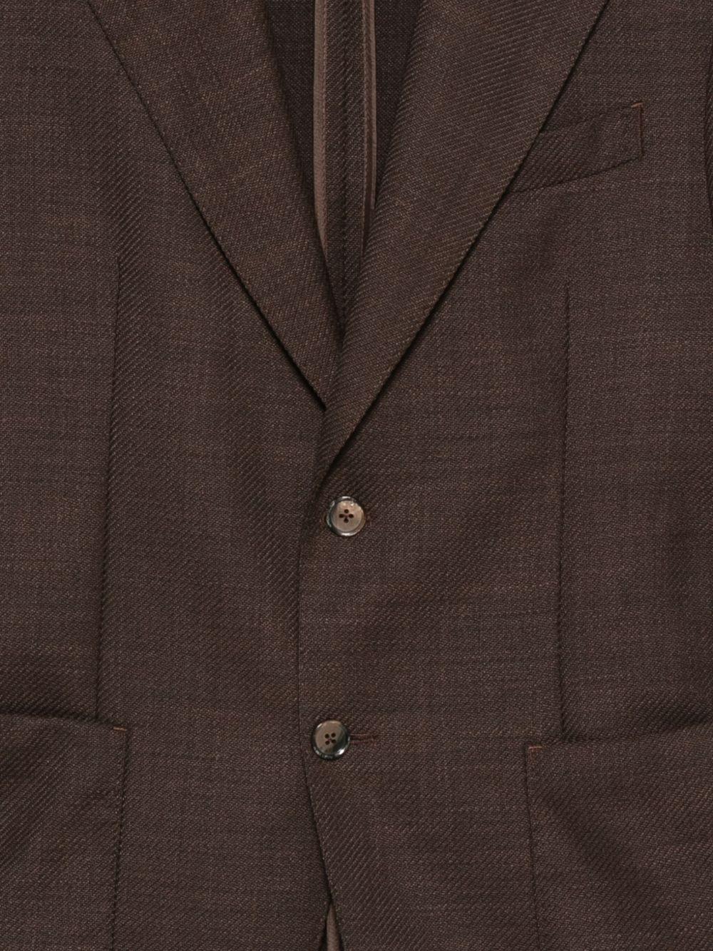 Blazer marrone con bottoni 