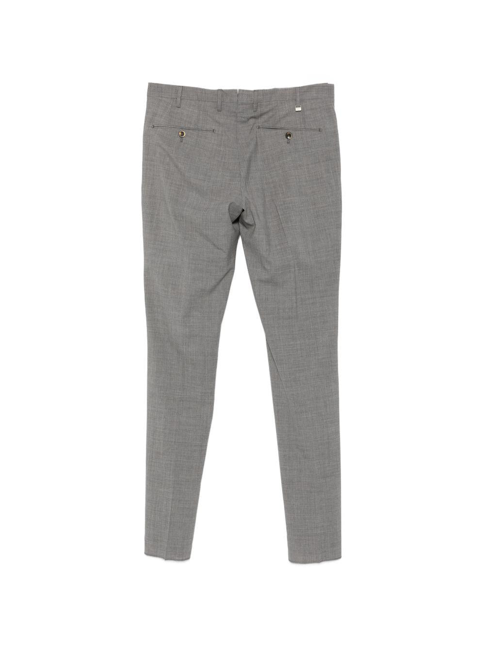 Pantaloni sartoriali grigio azzurro 