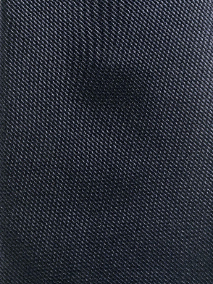 Cravatta blu in raso 