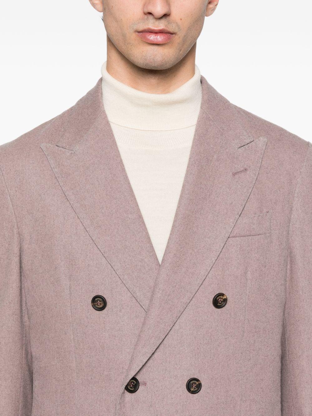 Blazer doppiopetto rosa 