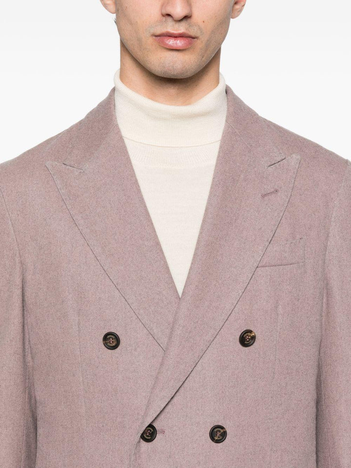 Blazer doppiopetto rosa 