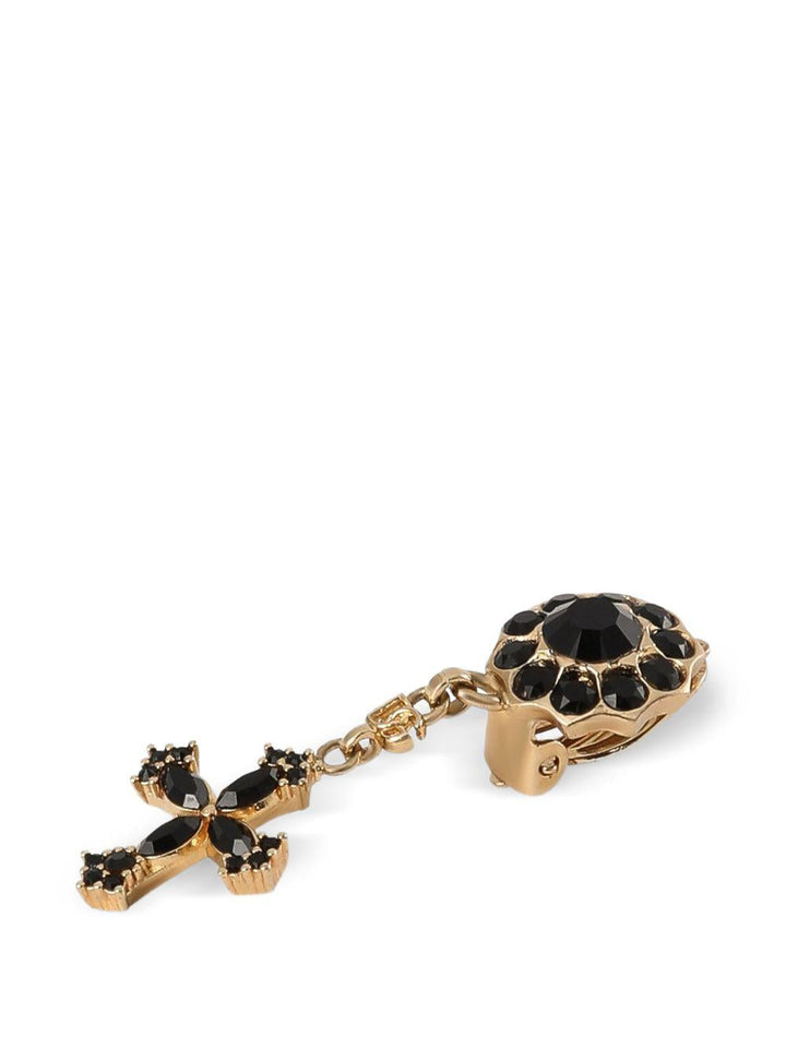 Orecchini pendenti con strass 