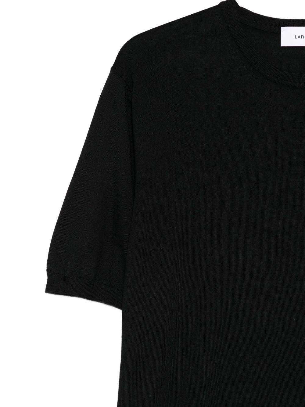 T-shirt a maniche corte nero 