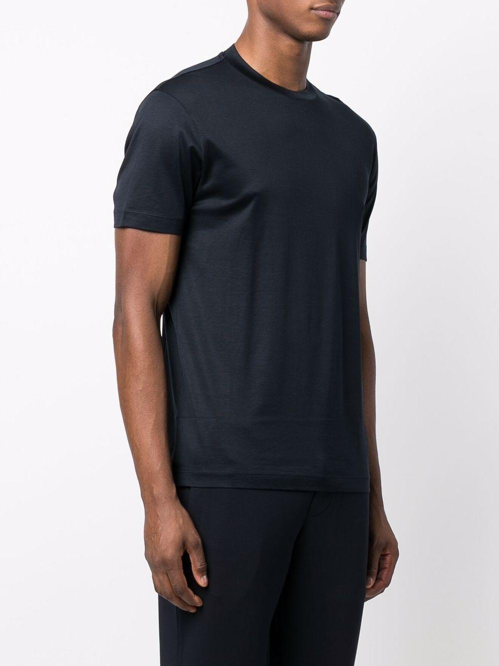 T-shirt blu logo eagle 