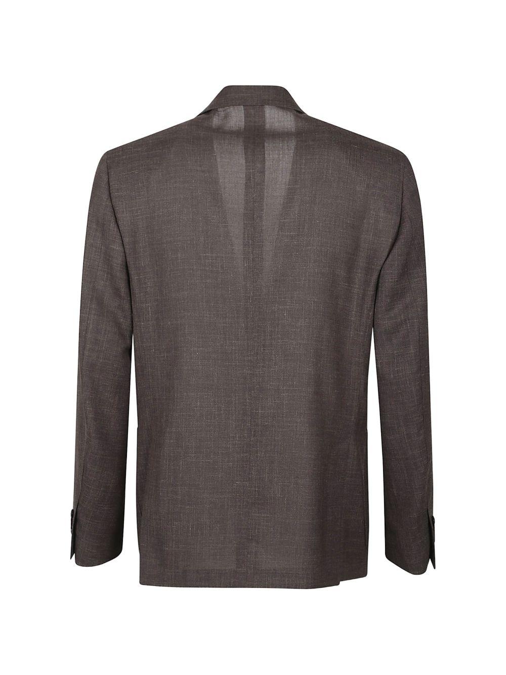 Blazer in lana testa di moro 