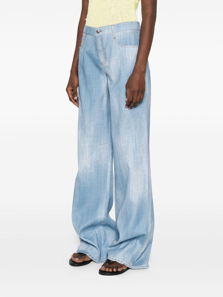 Pantaloni a gamba larga 