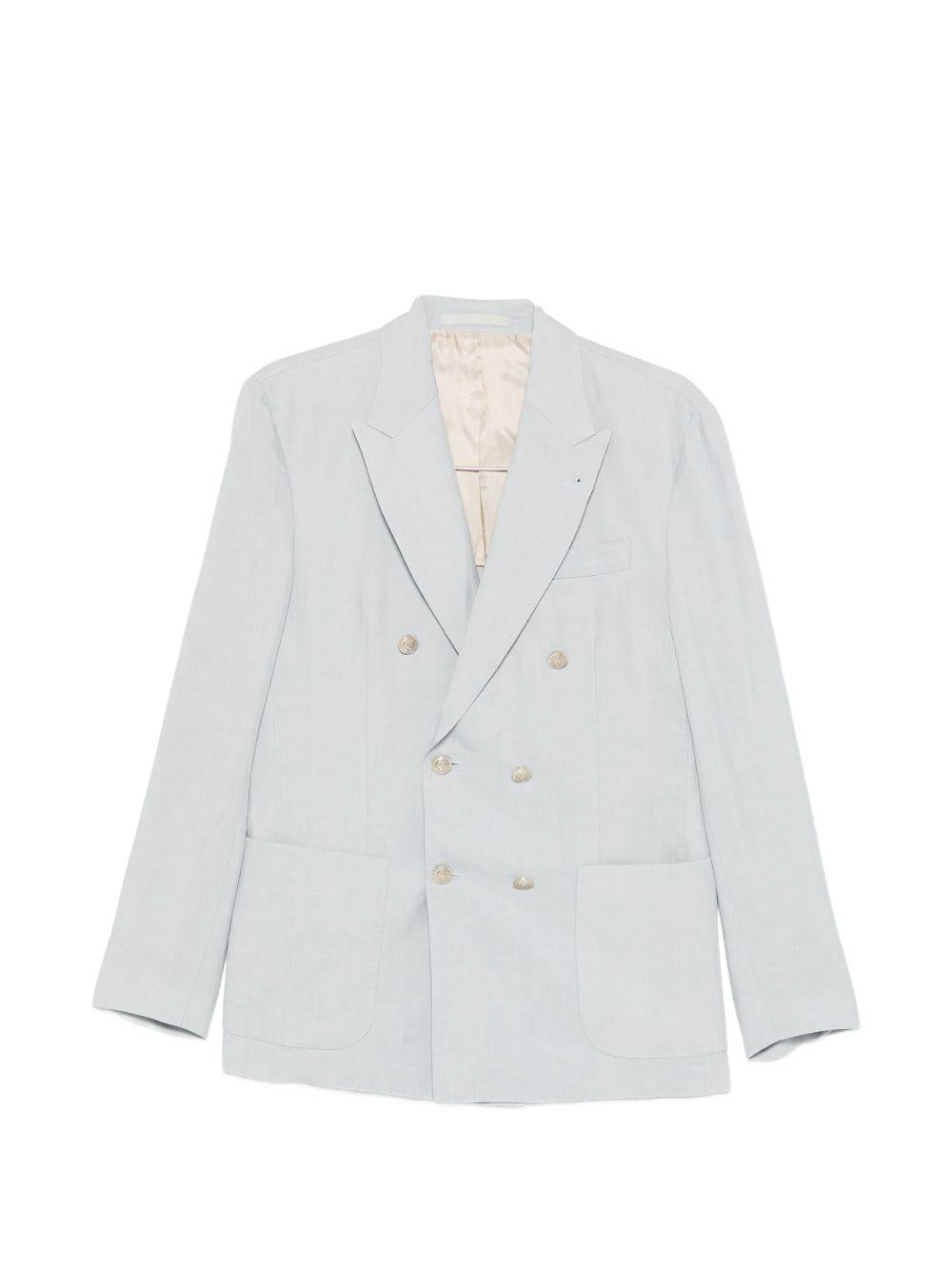 Blazer doppiopetto denim 