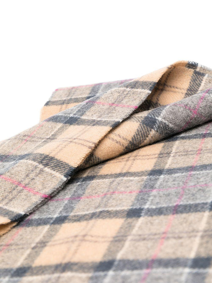 Sciarpa tartan beige 