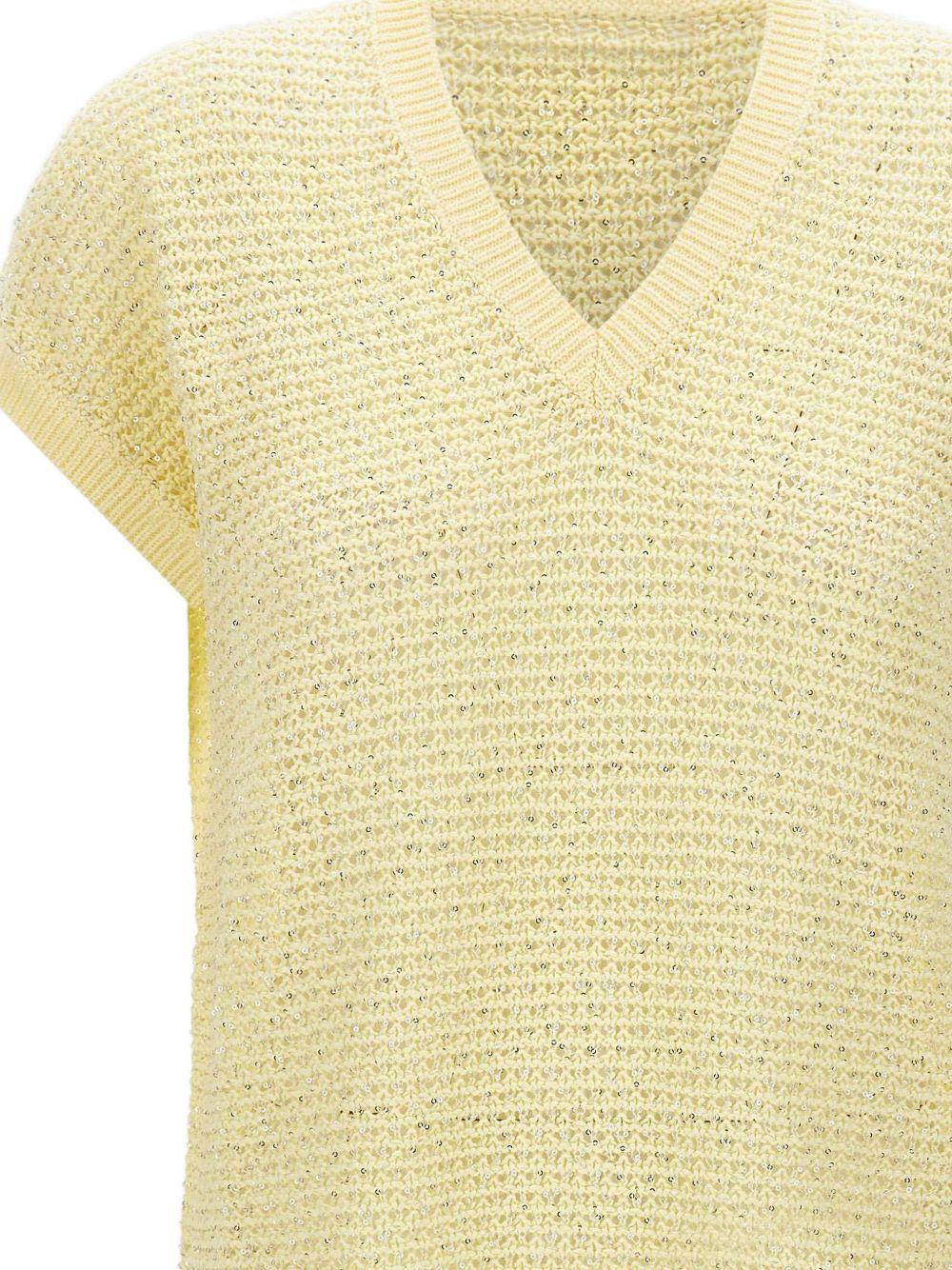 Maglia con scollo a V 