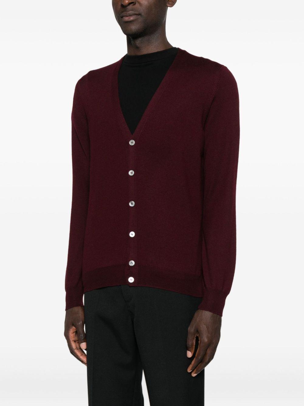Cardigan amaranto 