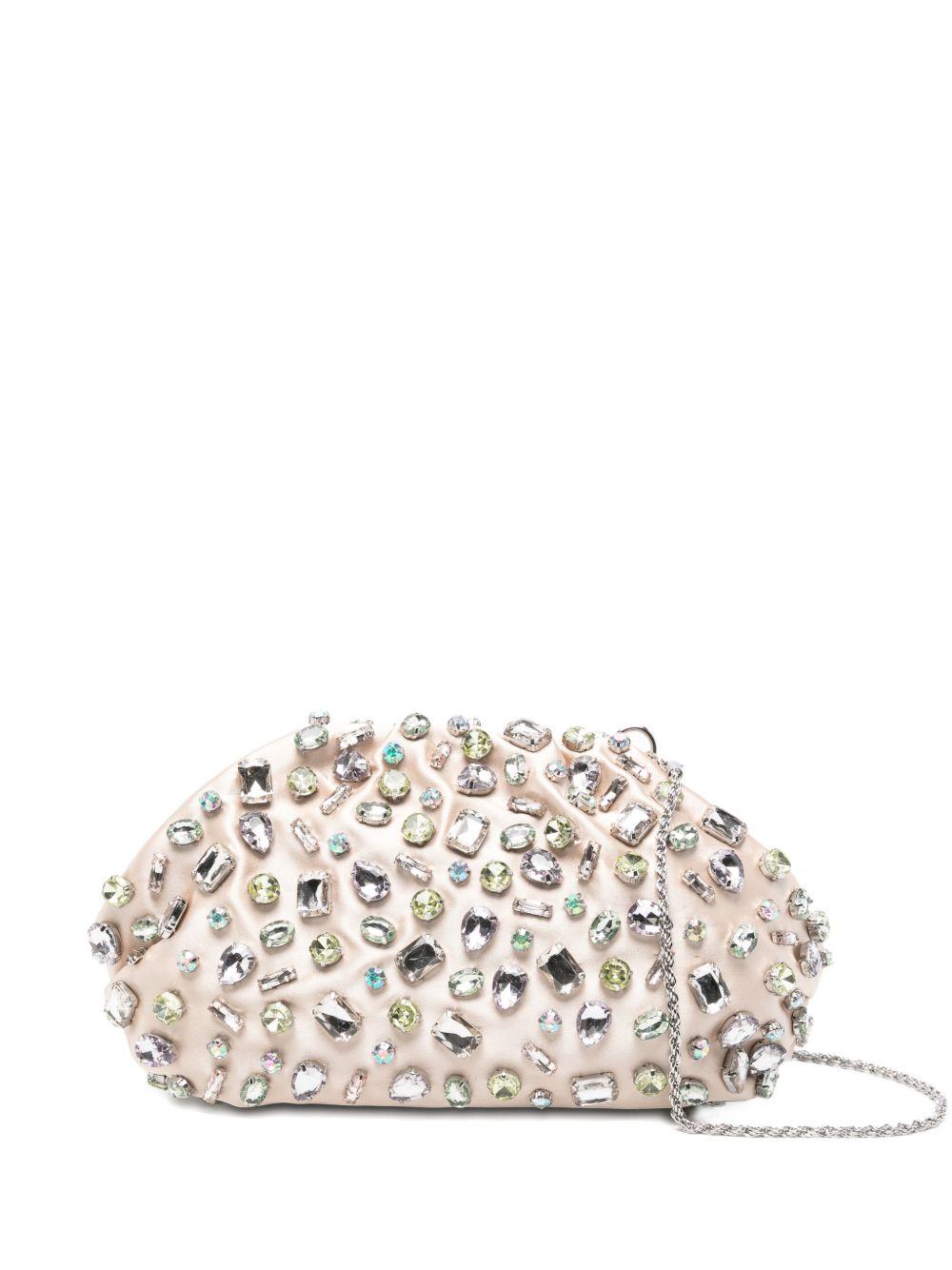 Borsa a spalla con decorazione 