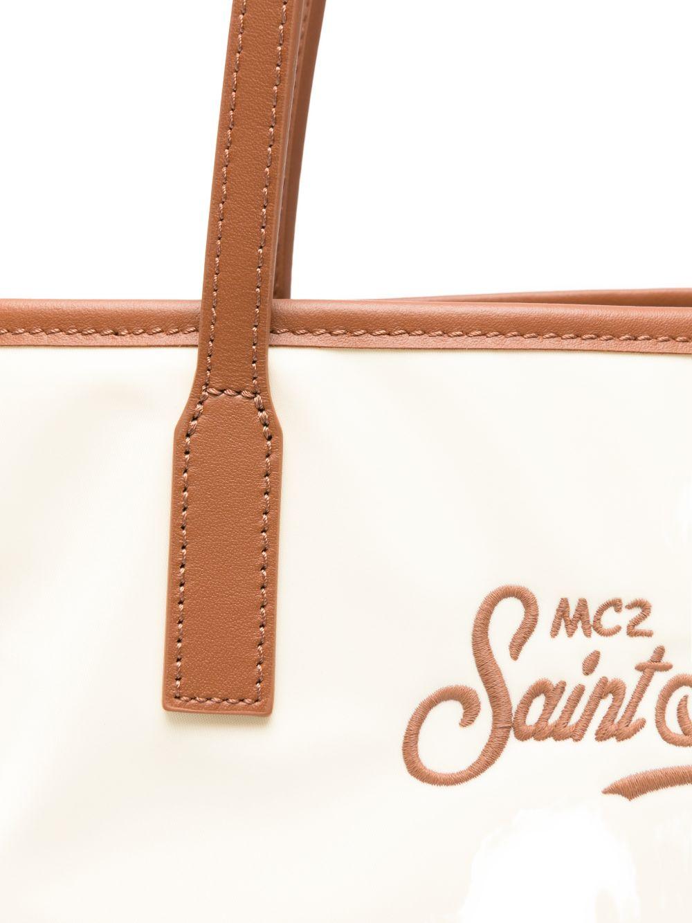 Borsa tote City media con ricamo 