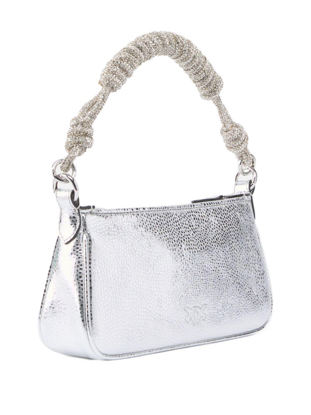 Borsa a spalla con decorazione 