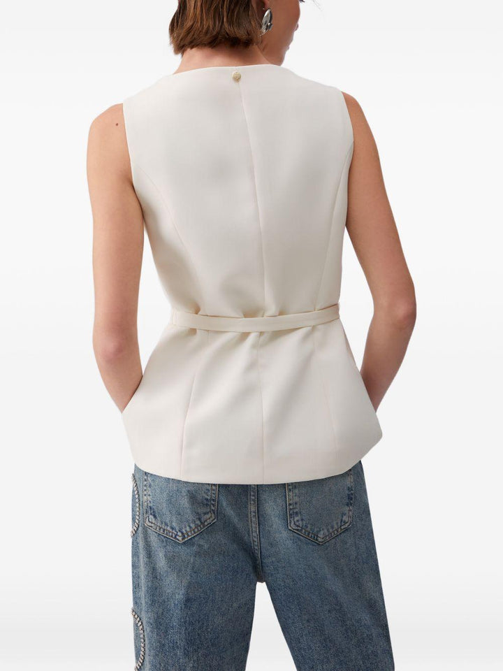 Gilet con cintura 