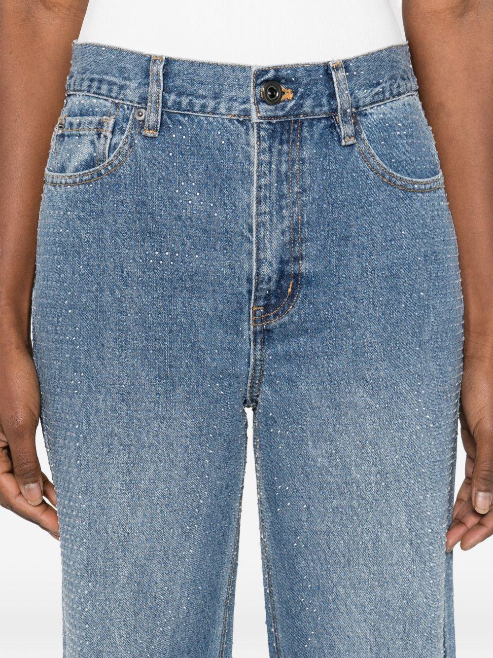 Jeans con dettaglio cuciture 