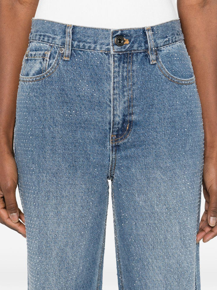 Jeans con dettaglio cuciture 