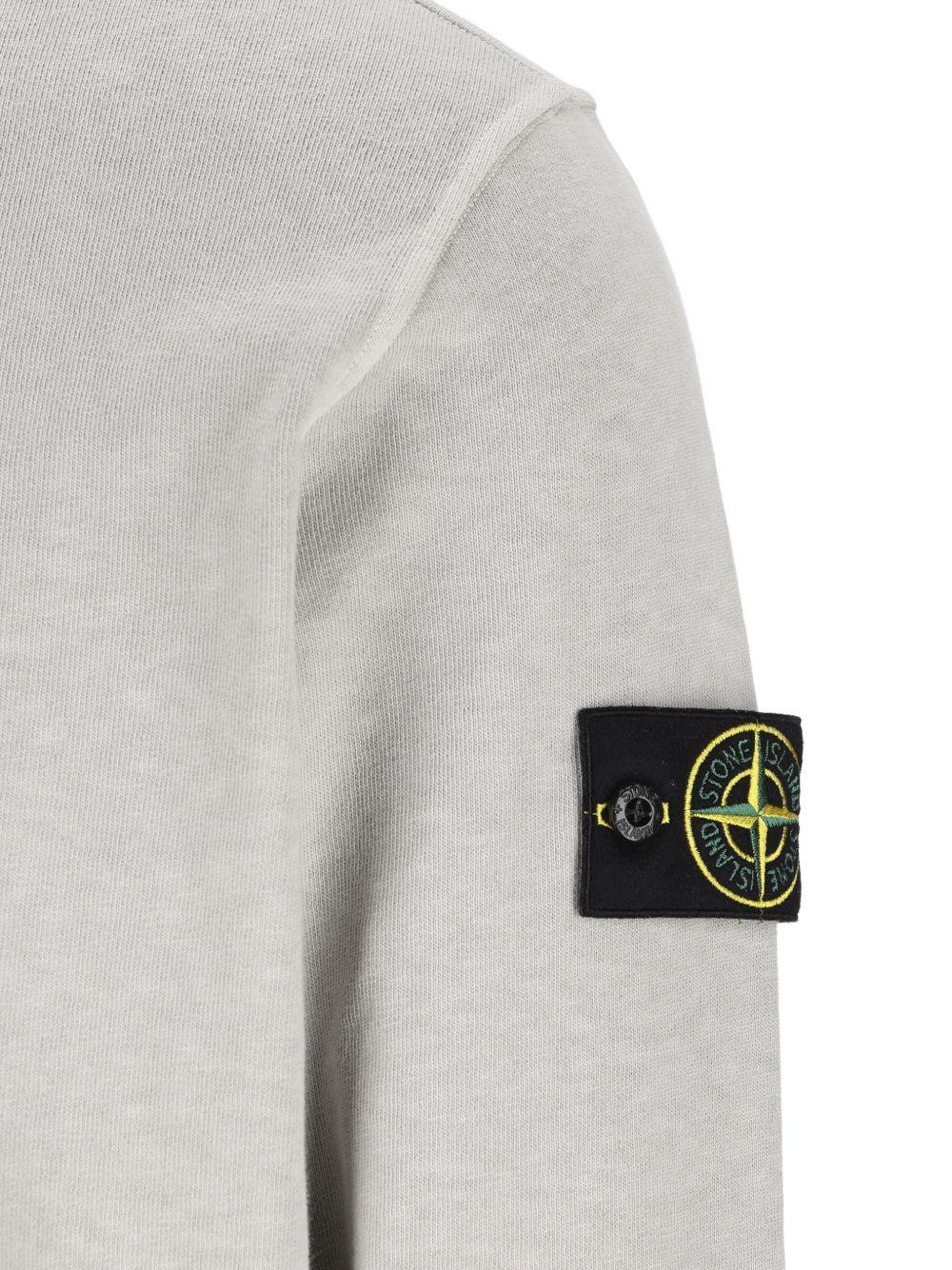 Felpa pearl girocollo con logo 