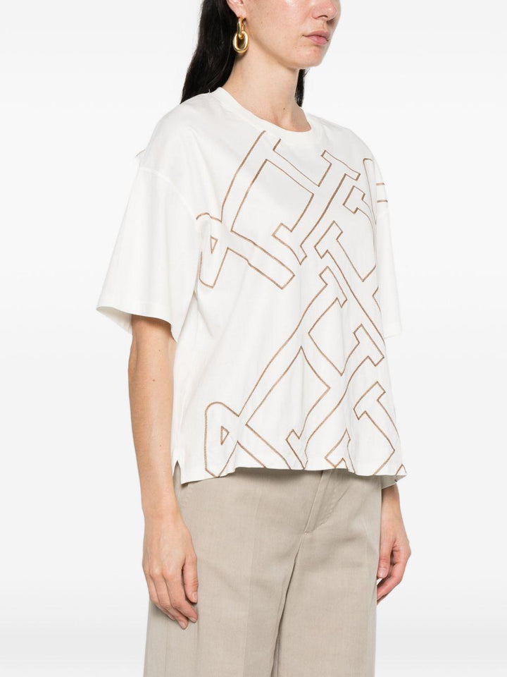 T-shirt logata 