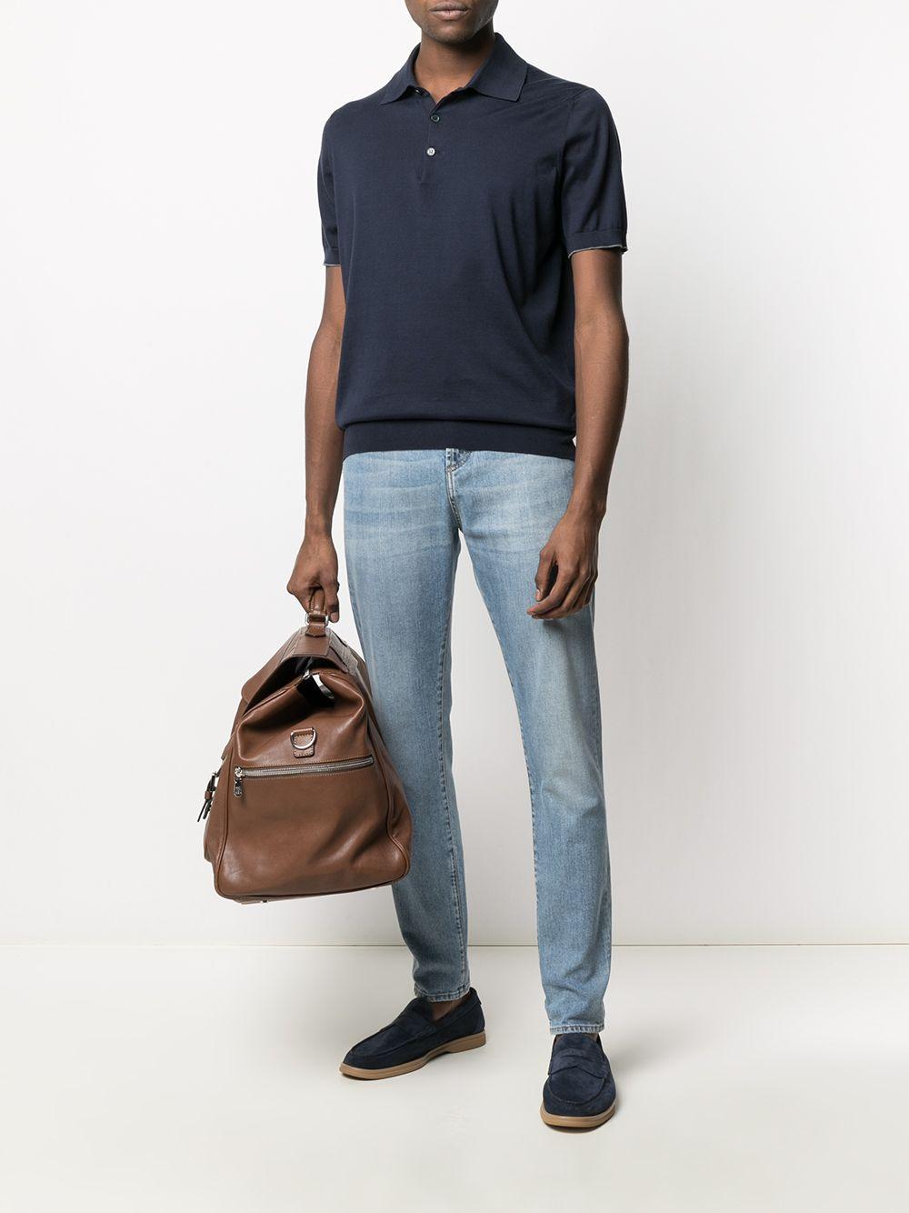 Polo blu navy 
