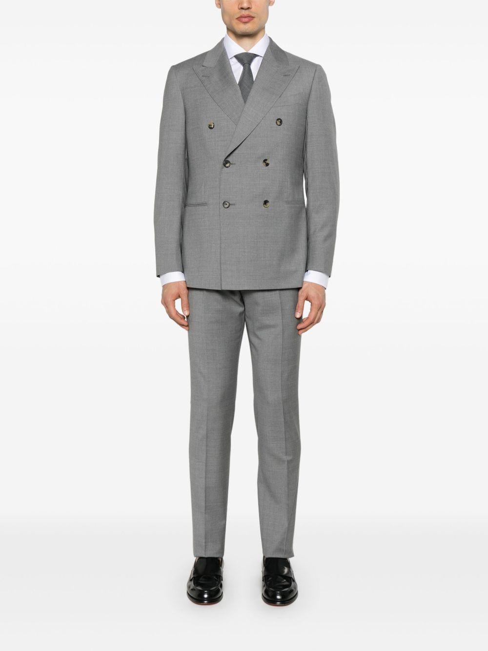 Abito doppiopetto dark grey 