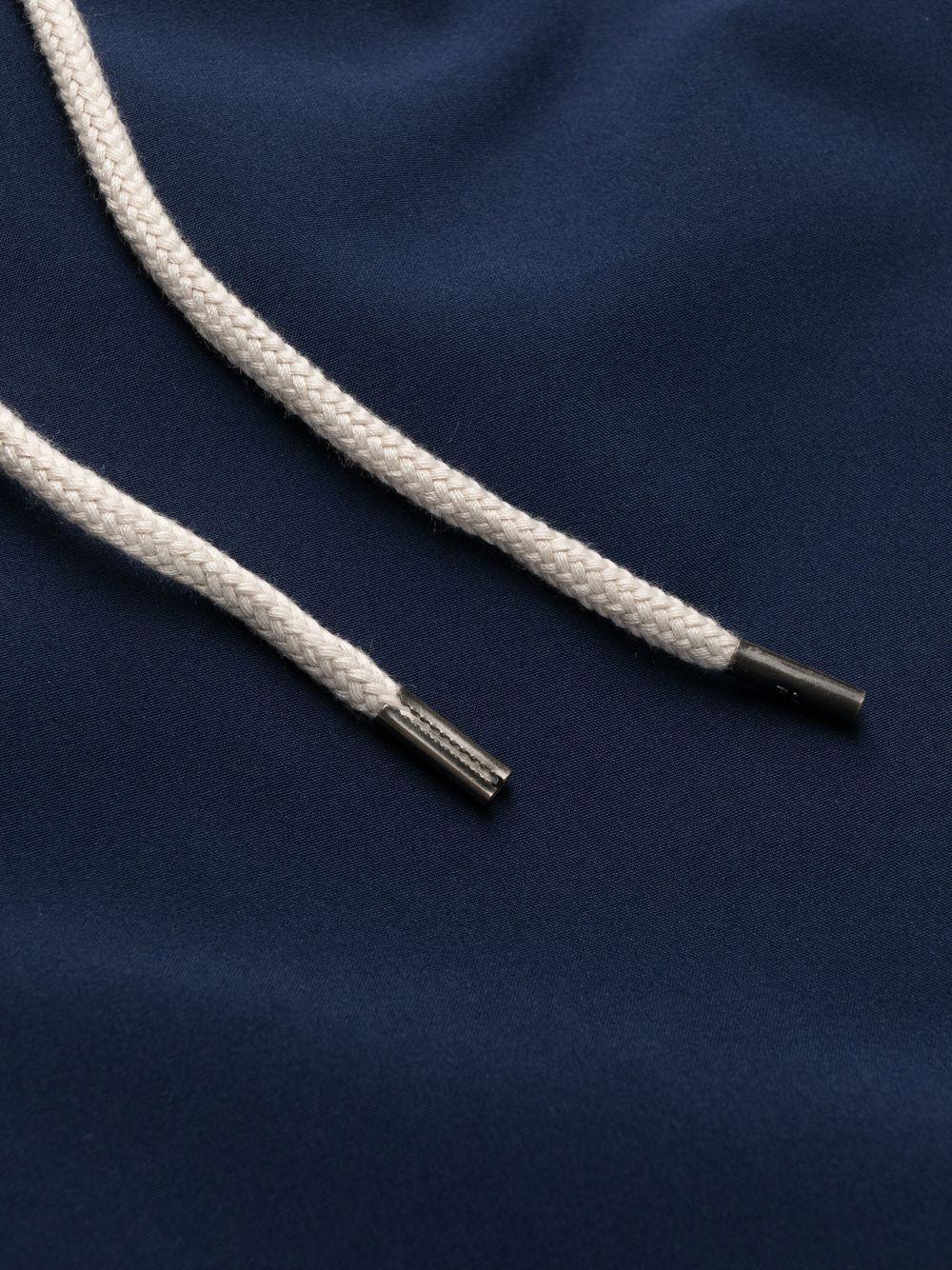 Costume da bagno con ricamo blu navy 