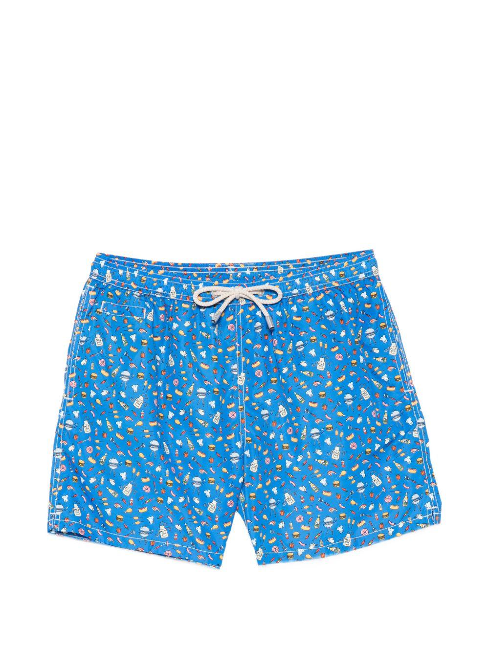 Costume da bagno blu 