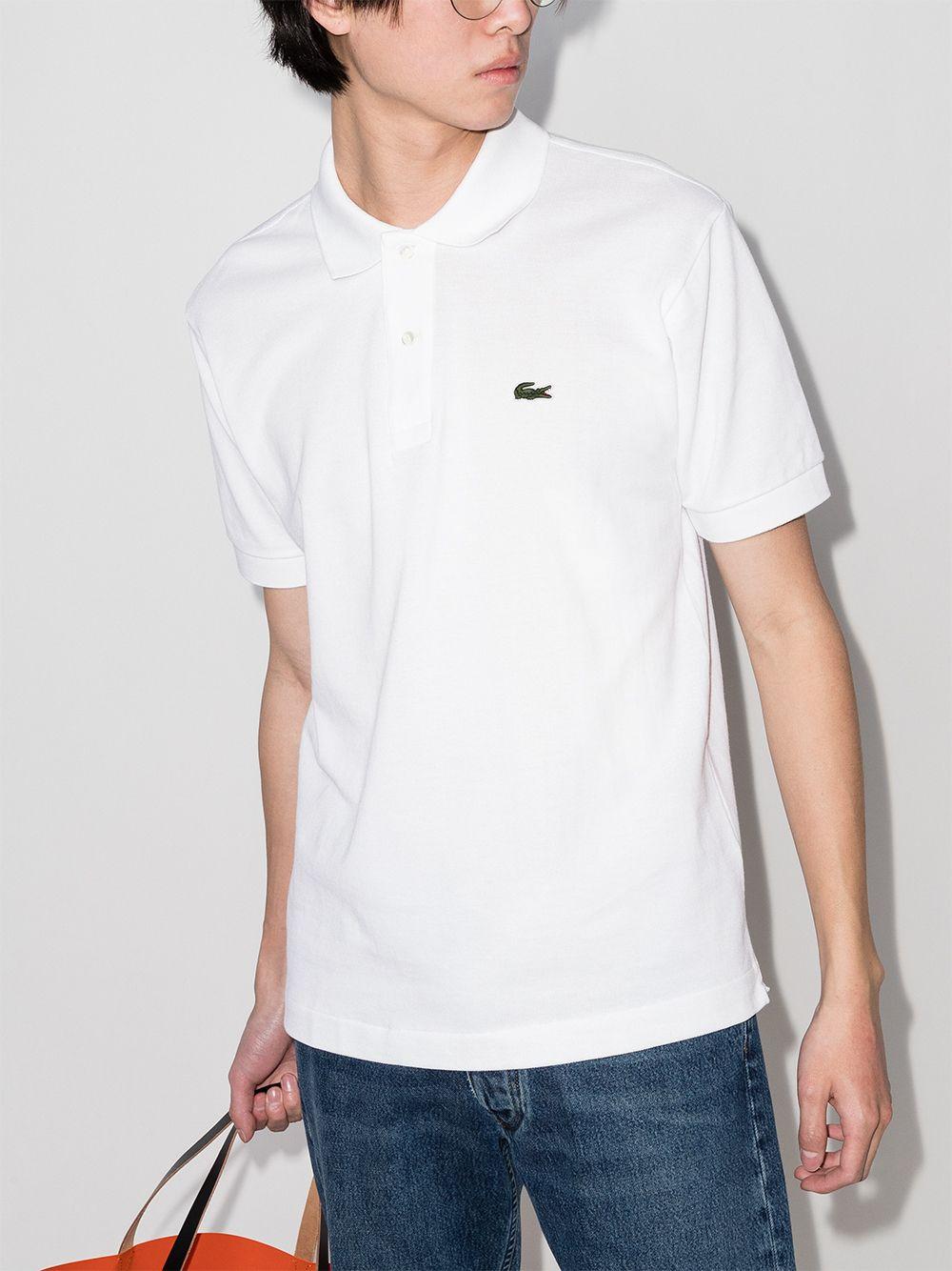 Polo bianca regular fit 