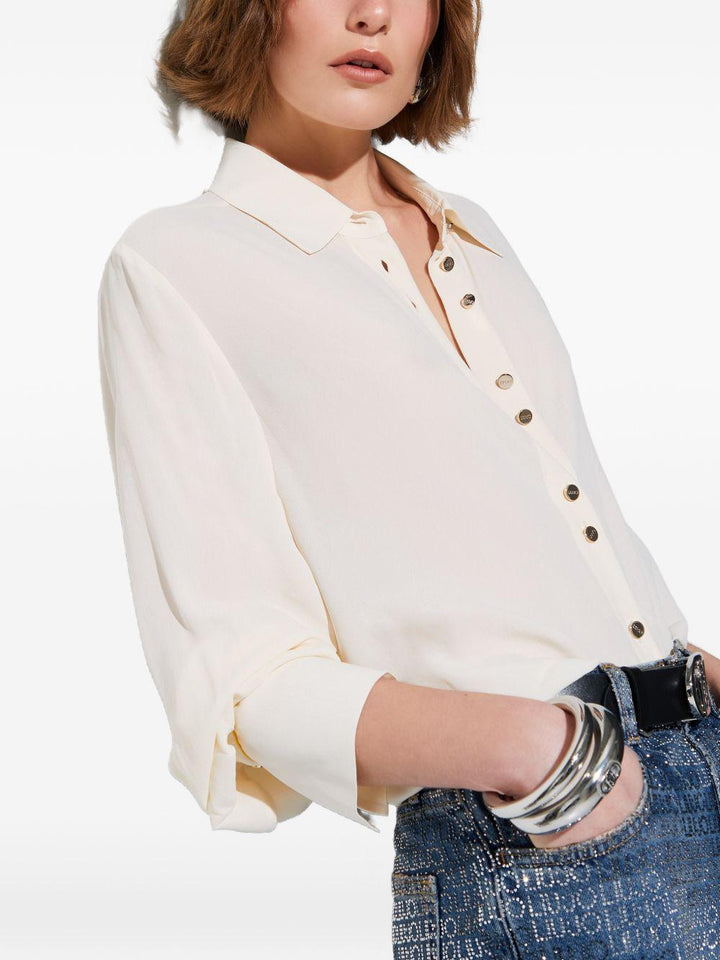Camicia con logo 