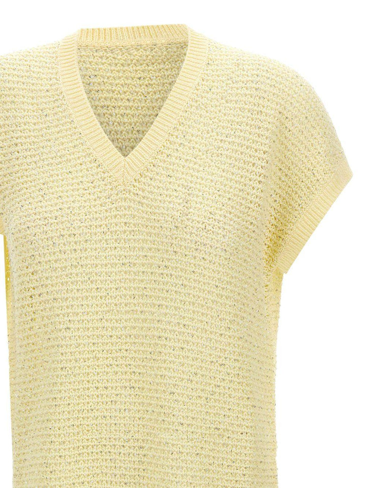 Maglia con scollo a V 