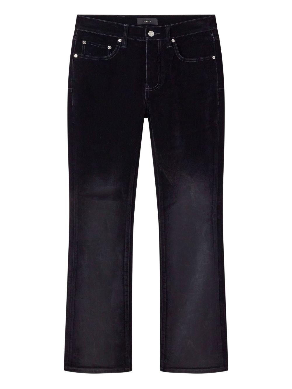 Jeans P004 neri con cinque tasche 