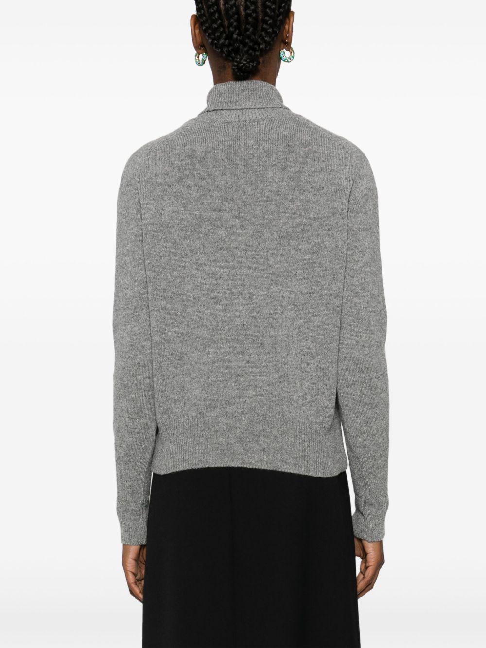 Maglione a collo alto 