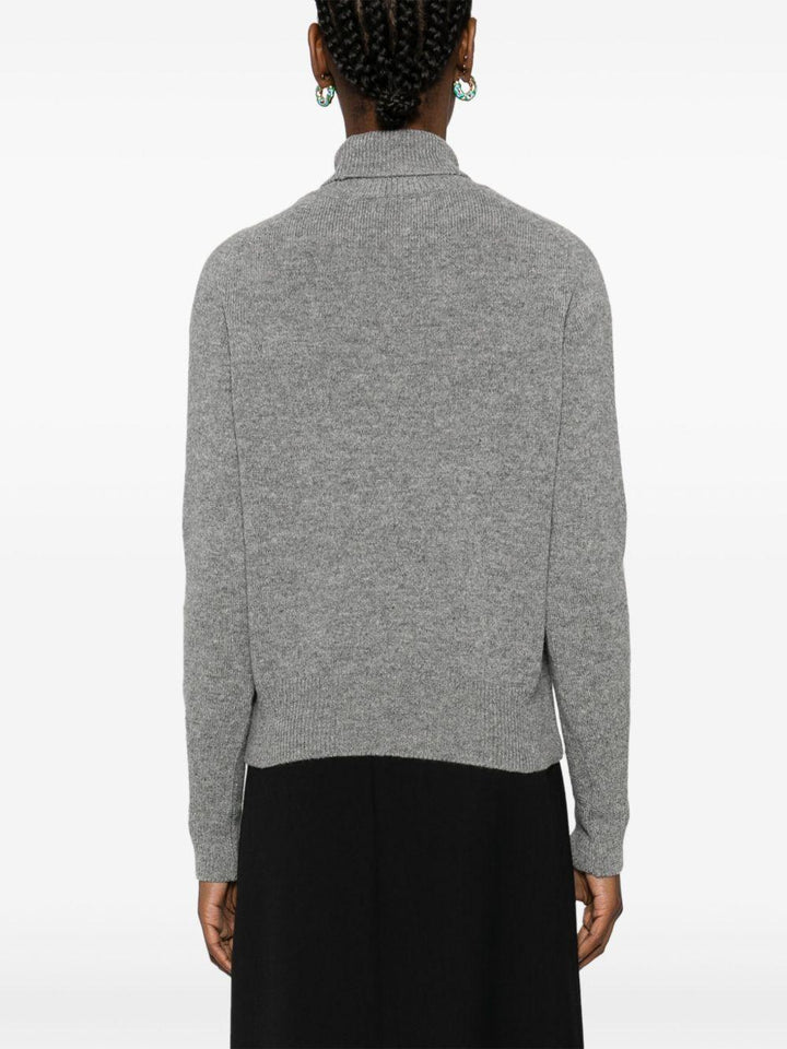 Maglione a collo alto 