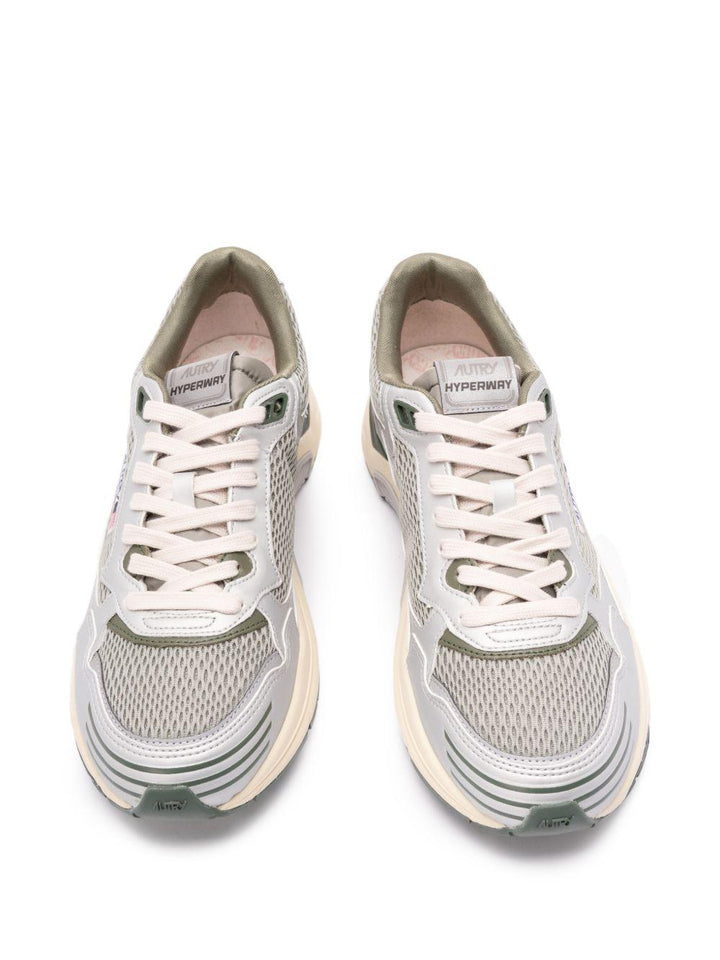 Sneakers Hyperway beige/verde 